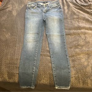 Judy Blue button fly skinny jeans